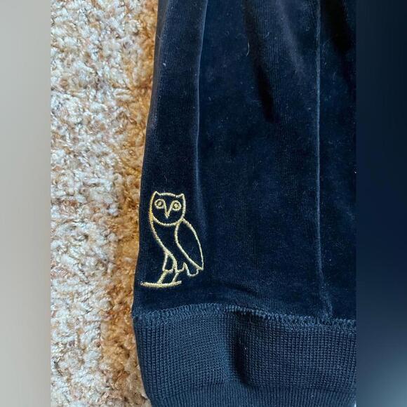 Jordan Ovo Velour Hoodie Black - Picture 9 of 10